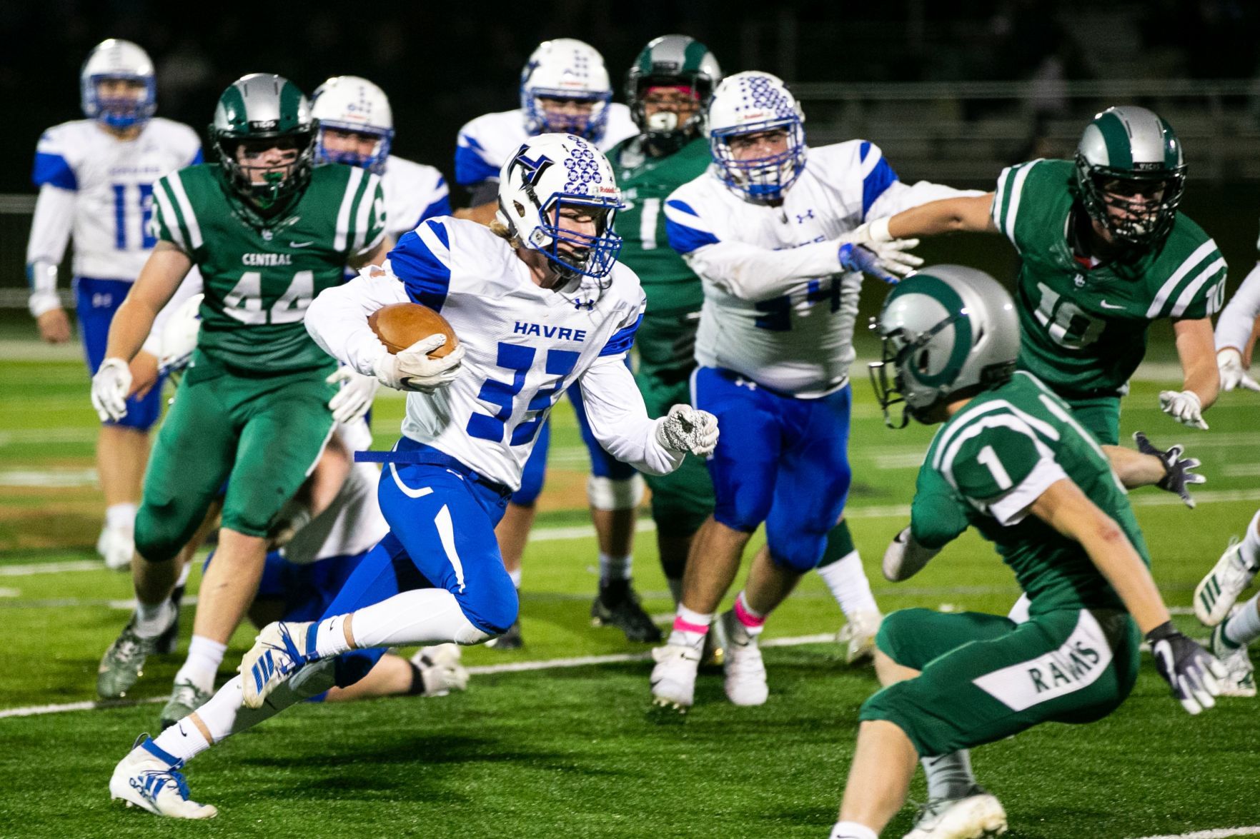Central faces off against Havre